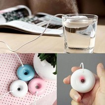 원룸공기청정기 휴대용 미니 USB 공기 가습기 디퓨저 플로트 미스트 청정기 가정 방 사용, 02 파란