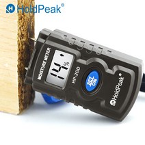 HOLDPEAK HP-2GD 3-IN-1 2 핀 미니 디지털 목재 수분 측정기 습도 시험기 대형 LCD 디스플레이가있는 댐프 감지기, 협력사