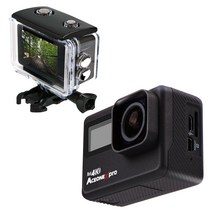 국내브랜드 2400만화소 에이스원 Xpro2 액션캠 4K UHD 손떨림방지 슬로모션 타임랩스기능 자전거 액션캠 블랙박스 오토바이 바이크 블랙박스 각종액세서리 포함, 상품선택_로얄실버, 로얄실버