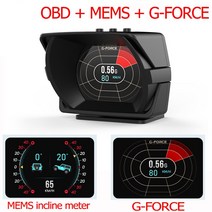 [2012 년 이후 모델에 적합] HUD OBD MEMS G-FORCE G-P-S SMART 계측기 속도 지능형 시간 기기 속도 시스템 안전 시스템 안전 시스템 오일 온도, OBD+MEMS+ G-FORCE