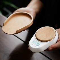 정밀 커피저울 원두 계량 바리스타 전문가용 디지털, 1, free, 우드 저울(업그레이드 버전) + 우드 트레이
