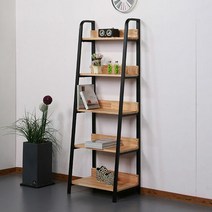 로쏘 포리사 원목 책장식장 5단 600, 화이트