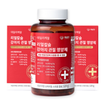 강아지 관절 연골 뼈 칼슘 슬개골 면역력 항염증 보스웰리아 MSM 영양제 슬개골 탈구 1통(2개월분) 연골영양제 펫생각 관절케어영양제, 2통 4개월