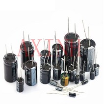 2-50pcs 10V 16V 25V 35V 50V 63V 100V 알루미늄 전해 콘덴서 100 미크로포맷 220 330 470 680 1000 2200 3300 4700, 24 25V 220UF 20PCS