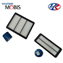 캐스퍼 에어크리너+오일필터 28113O6100 2811306200 2630002503, 터보 모델