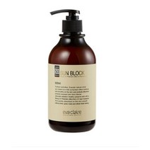 골프용 내추럴 썬크림 에바끌레르 500ml