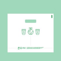 [업체발송] 생분해 2구 캐리어 봉투 1500장 1TP3921, 단품