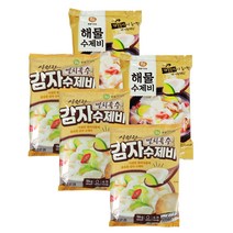 (5봉 혼합) 멸치육수 감자수제비(3봉)+해물 수제비(2봉), 단품