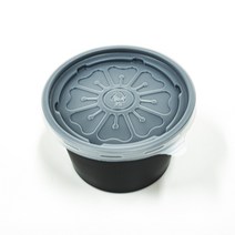 한통 SW-5호 105파이(대) 다용도용기 350ml 검정 1000개 세트
