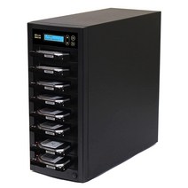 EZ DUPE 1~7 SATA 하드 드라이브/SSD 복제기 및 소독기 - HD Leopardo 3.5인치 및 2.5인치 HDD 클로너 및 DOD 데이터 지우개 18GB/분