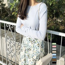 캐시미어 데일리 루즈핏 니트티