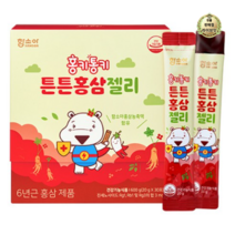 라이브잇 함소아 홍키통키 유아용 튼튼 홍삼젤리 30p, 7박스, 30포