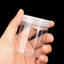 투명 공병 여행용 양념 화장품 약통 플라스틱 용기, 지름/용량, 7cm - 300ml, 1개