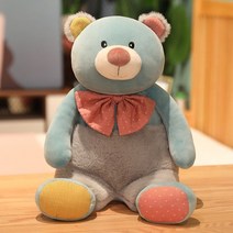 토끼 곰 기러기 인형 어린이 침대 수면 진정, 따뜻한 곰, 23 cm좌석 높이(전체 길이 28 cm)