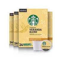 스타벅스 베란다 블렌드 큐리그 캡슐 24개입 4팩 Starbucks Veranda Blend Keurig
