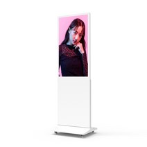 카멜 43인치 DID 광고용 홍보용 스탠드 디지털 사이니지 CDS4320S 화이트 CP, 단품+USB8GB