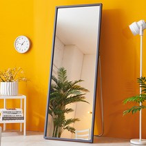 에이스홈 우디 와이드L 전신거울, 네이비 / MA037_NVY, 스탠드형