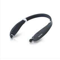 스마텍 넥밴드 블루투스 이어폰 STBT-2100, 화이트