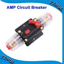 카오디오 DSP 엠프 튜닝 무선카팩 자동차 퓨즈 자동 분리 스위치 오디오 수정 증폭기 회로 차단기 1 개 150A 100A 60A 30A20405080A 전원 연결, 50A