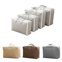 겨울옷 보관 대용량 소프트 이불가방 의류수납 이불백, 1개, 그레이(대)