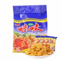[원보식품]중국간식 미미 게살맛 과자 180g*1봉(18x10개), 180g, 1개