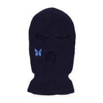 야외 겨울 따뜻한 모자 헤드 마스크를위한 3 홀 니트 테러리스트 쿨