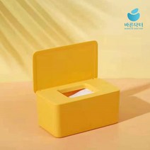 물티슈 케이스 디스펜서 손수건 보관함, 2개, 민트화이트