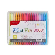 모나미 플러스펜 0.3mm 36색세트, 단품