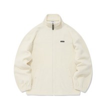 COVERNAT 플리스 집업 자켓 아이보리 CO2203JKF1IV