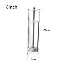 업소용 곡물분쇄기 아크릴 소금 및 후추 그라인더 수동 분쇄기 다목적 곡물 조미료 양념 주방 도구, 05 C05