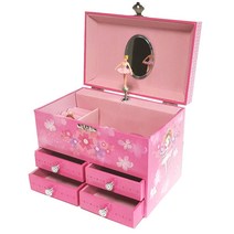 동화속 핑키요정 발레리나 뮤직박스 오르골보석함(뉴) 여자아이 생일선물 쥬얼리보석함 보석상자 여자친구선물 악세사리 수납함 정리함 birthday gift for girl