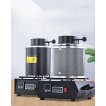 전기 용해로 미니 단조로 열처리 도가니 주조 산업용, 2KG 220V(소모품 세트 포함)