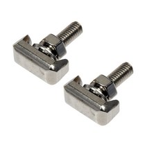 2 PCS 배터리 터미널 T-Bolt 텐셔너 볼트 배터리 케이블 터미널 커넥터, 2개