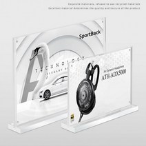 비말차단 아크릴 칸막이 튼튼한 간이 이동식 가림막 책상 테이블, 세로 A5