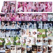르세라핌포카 아이돌 르세라핌 굿즈 포토카드 김채원 홍은채 55pcs kpop le sserafim fearless new ablum 2023 시즌 39s 인사말 lomo 223, 세라핌-5