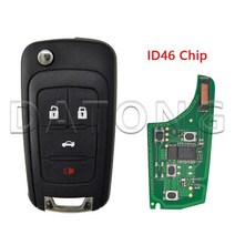 자동차키프로그램 datong world car remote key for chevrolet cruze sail orlando malibu aveo spark 315433 mhz, 3 더하기 1 bt, 434MHz