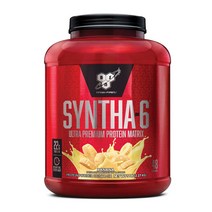 BSN 신타6 웨이프로틴 5Lbs 48서빙 Banana 단백질 파우더 쉐이크 보충제 BSN158 15p49