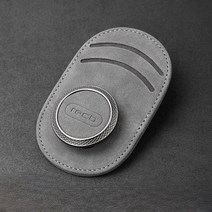 코이체 차량용 선글라스 클립 카드수납 안경걸이, 그레이, 1개