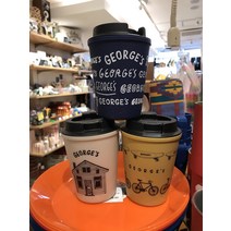 [이라운드몰]GEORGES 월 머그 350ml 3색, 네이비