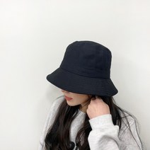 [1+1] 배드걸 여성 기본 데일리 코튼 여성 벙거지 버킷햇