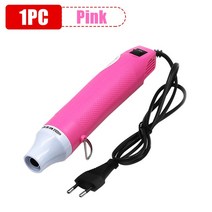무선 히트건 히팅 건 핫 힛건 히팅기 전기 열풍기 핫에어 건 전기 히트 헤어 드라이어 납땜 랩 송풍기, 01 Pink