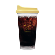 Three Lemons 리유저블 컵 473ml 1P, 옐로우