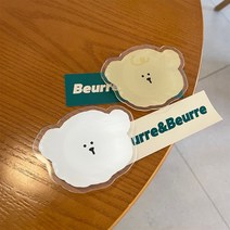 푸댕이 아크릴 스마트톡 아크릴톡, 화이트