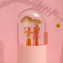 화장대 깔끔정리 브러쉬 보관함 진주 메이크업브러쉬, 화이트