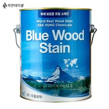 착한테이블 오일 스테인 3.5L 평붓 서비스 방부목 데크 테라스 목재 나무 페인트, 3.5L 201 마호가니