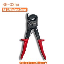 휴대용 다용도 펜치 플라이어 Hs-325a 래칫 커터 240mm ² 퀵 블레이드 로프 커팅 핸드 툴 유지 보수 구리 알루미늄 수리도구 87, SH-325A