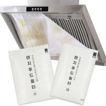 바보사랑 필터보감 주방 가스렌지 후드 섬유 필터 난연 교체용 커버 엔텍 하츠.생활보감, 렌지후드필터(소)10매, 렌지후드필터(소)10매
