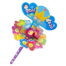 남경NK 스마일꽃 츄파춥스 사탕3개 꽃다발 만들기 DIY키트 사탕부케 만들기재료 학예회 꽃다발 유치원 재롱잔치 어린이집 발표회 졸업식 꽃다발 만들기, 01_스마일 꽃받침