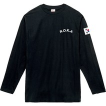 2023년 NEW ROKA KOREA ARMY 남여공용 로카 면 긴팔티