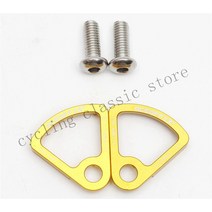 자전거부품 초경량 CNC 자전거 스톱 디스크 Brompton 접이식 랙 킥 스탠드 페달 이지 휠 부품 브롬톤 브롬튼, [02] black